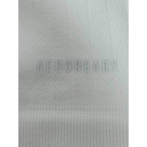 Adidas Men’s Polo Shirt Tennis Golf S White Training Essentials Short Sleeve - Picture 10 of 16